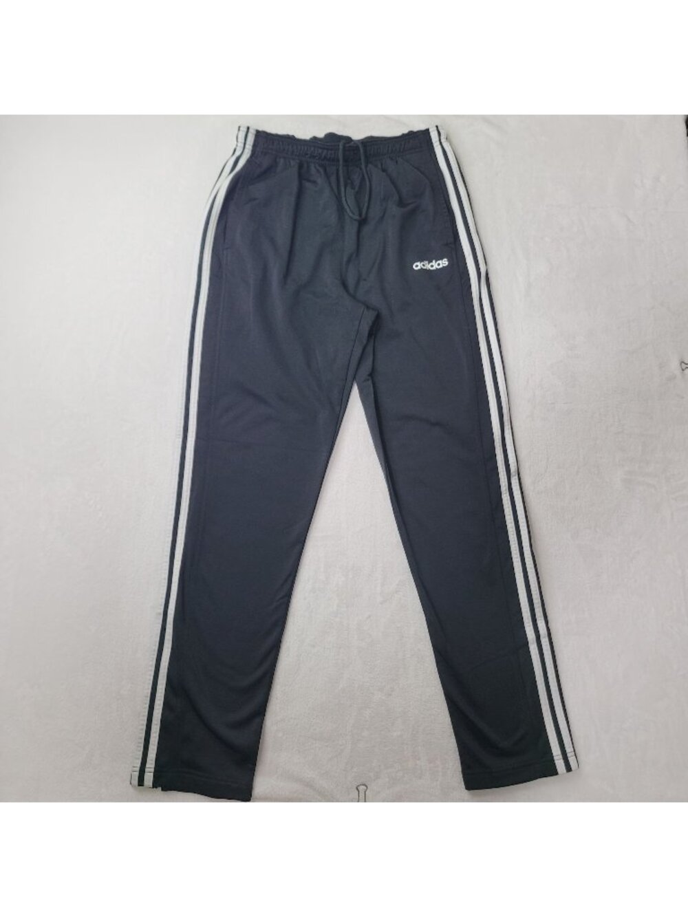 Adidas Primegreen Men's Zippered Ankles Black Athletic Track Pants Size L